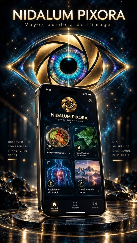 Couverture : NIDALUM Pixora — Application Android Officielle