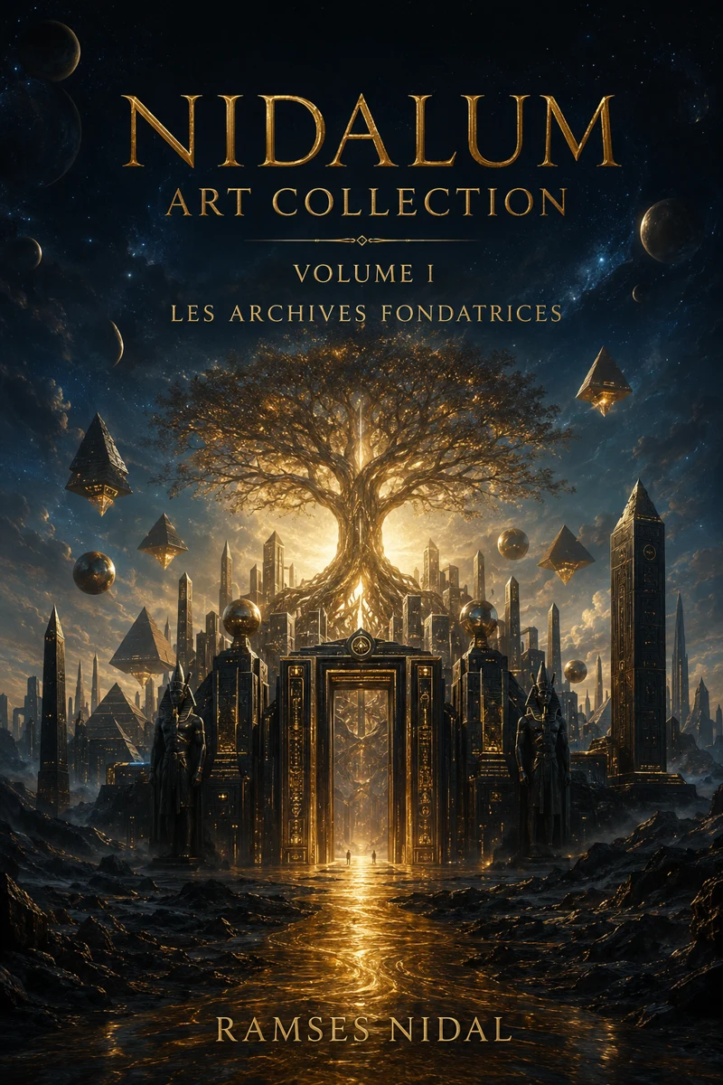 Couverture : NIDALUM Art Collection, Volume I