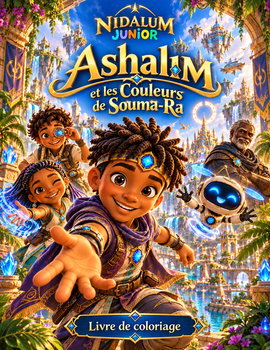 Couverture : Ashalim et les Couleurs de Souma-Ra