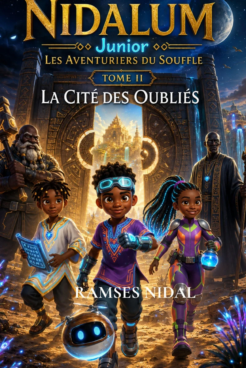 Couverture : NIDALUM Junior, Tome II : La Cité des Oubliés