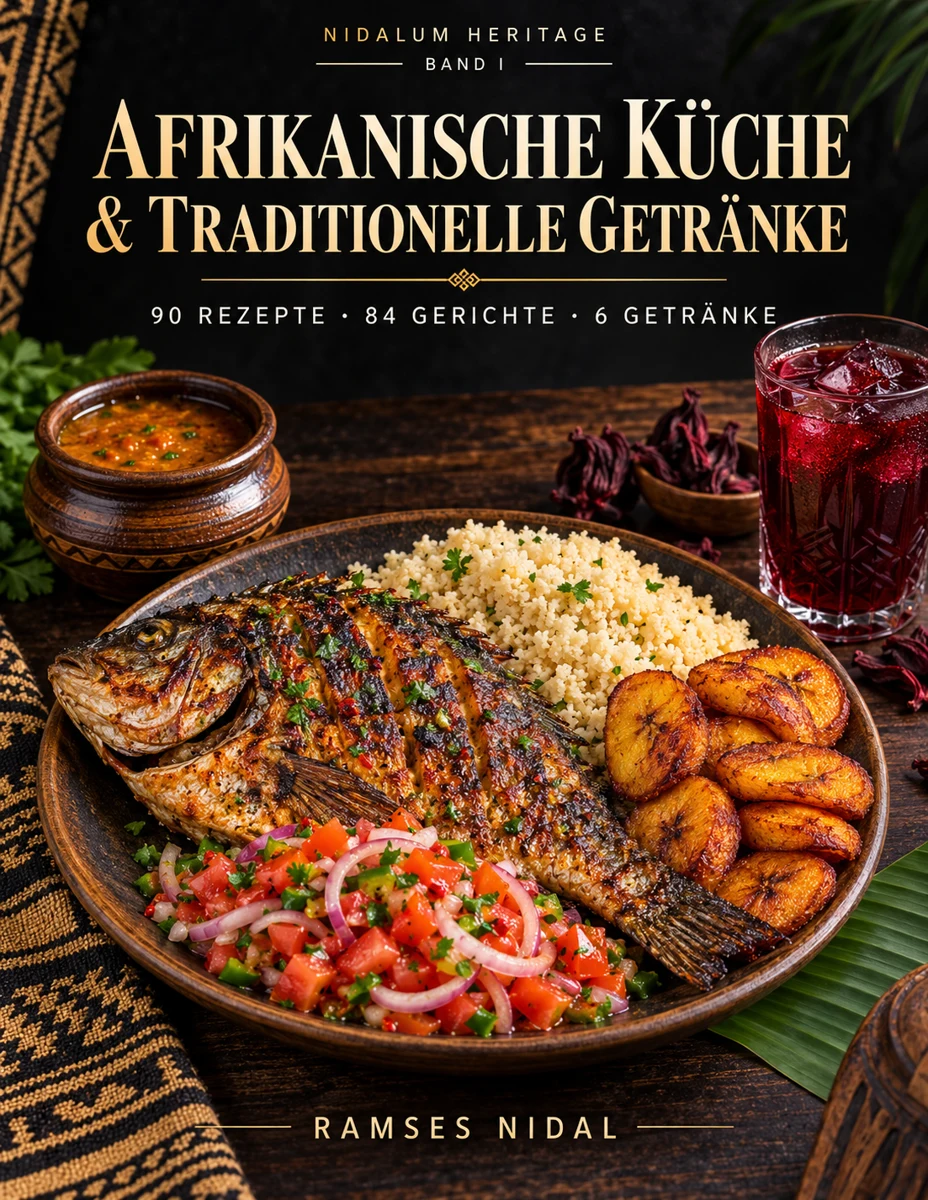 Couverture : Afrikanische Küche & Traditionelle Getränke — Band I