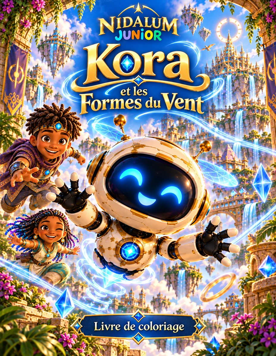 Couverture : Kora et les Formes du Vent